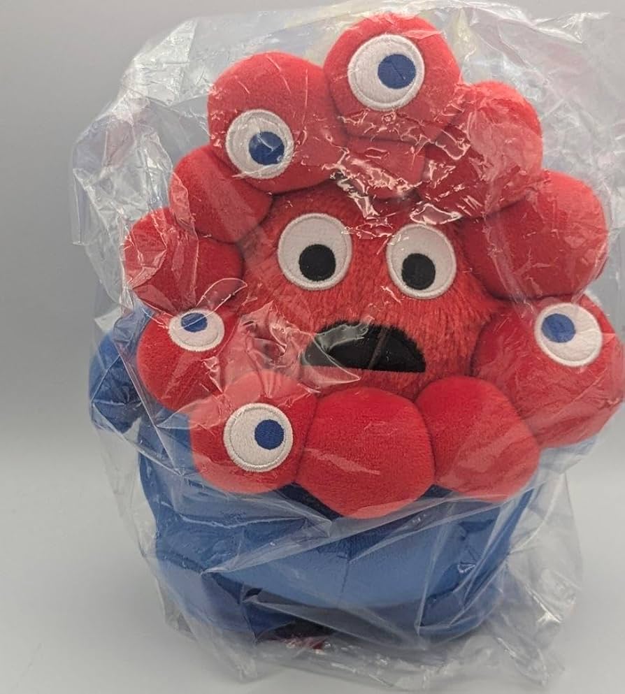 ミャクミャク×ムックなりきりぬいぐるみ Amazon.co.jp: EXPO2025 ムック ミャクミャク なりきり ぬいぐるみ